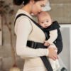 BabyBjörn Mini Woven ķengursoma Black