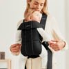 BabyBjörn Mini Woven ķengursoma Black