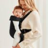 BabyBjörn Mini Woven ķengursoma Black