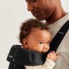 BabyBjörn Mini Woven ķengursoma Black