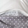 Traumeland Liebmich zīdaiņu guļammaiss – Little Dots Grey – 80/86 cm – foto 3