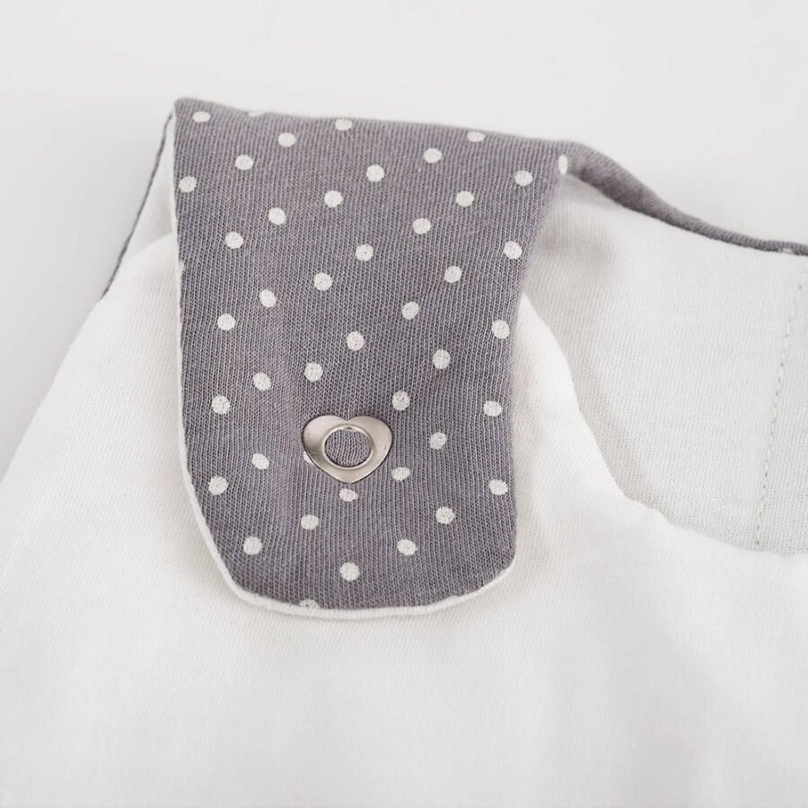 Traumeland Liebmich zīdaiņu guļammaiss – Little Dots Grey – 80/86 cm – foto 4