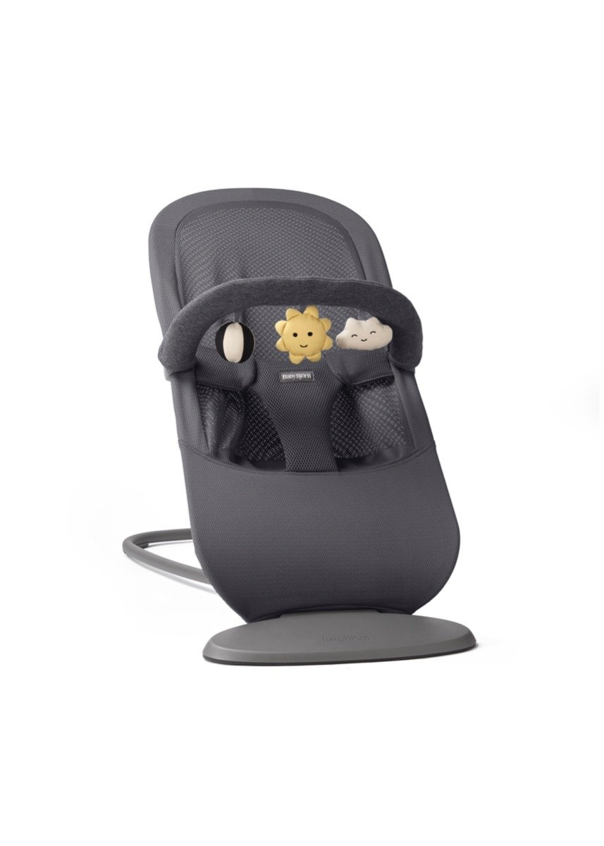 BabyBjörn Begin šūpuļkrēsls – Dark Grey Mesh – foto 2