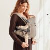 BabyBjörn Harmony 3D Mesh ķengursoma Grey Beige