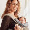 BabyBjörn Harmony 3D Mesh ķengursoma Grey Beige
