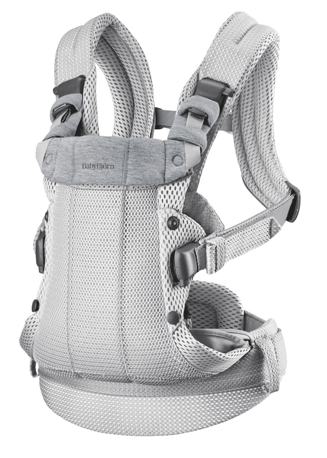 088002-baby-carrier-harmony-silver-3d-mesh-product-babybjorn.png BabyBjörn Harmony 3D Mesh ķengursoma Silver