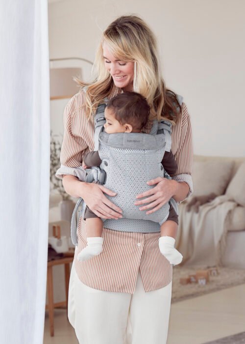 BabyBjörn Harmony 3D Mesh ķengursoma Silver