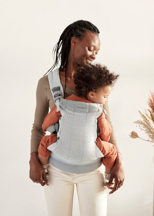 BabyBjörn Harmony 3D Mesh ķengursoma Silver
