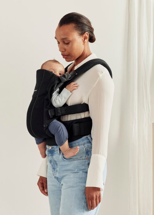 BabyBjörn Harmony 3D Mesh ķengursoma Black