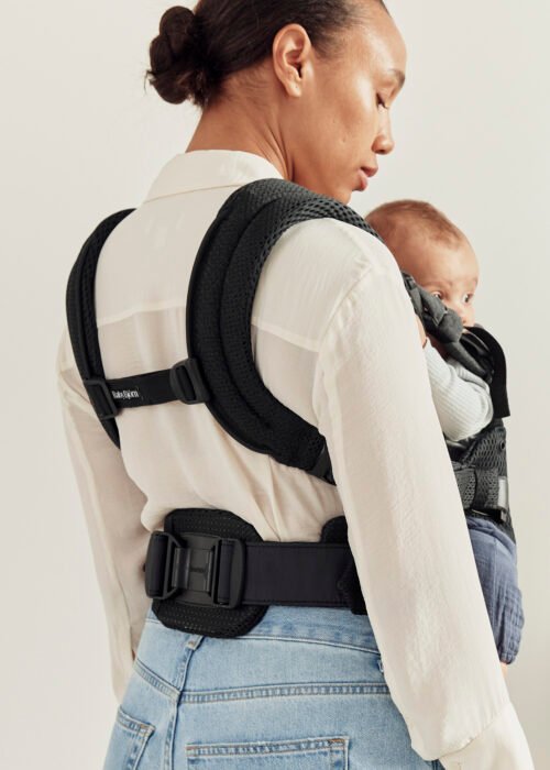 BabyBjörn Harmony 3D Mesh ķengursoma Black