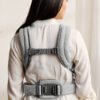 BabyBjörn Harmony Woven Melange ķengursoma Light Grey