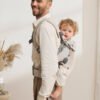 BabyBjörn Harmony Woven Melange ķengursoma Light Beige