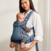 BabyBjörn Harmony Woven Melange ķengursoma Blue