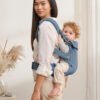 BabyBjörn Harmony Woven Melange ķengursoma Blue