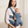 BabyBjörn Harmony Woven Melange ķengursoma Blue
