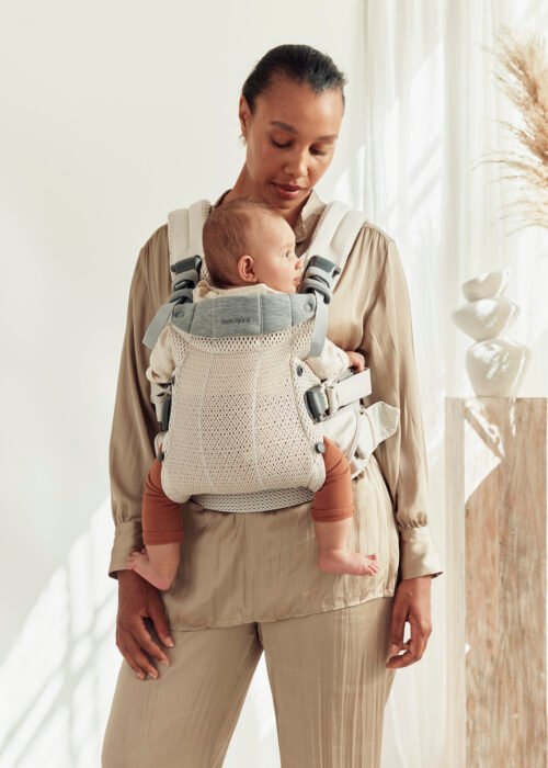 BabyBjörn Harmony 3D Mesh ķengursoma Cream