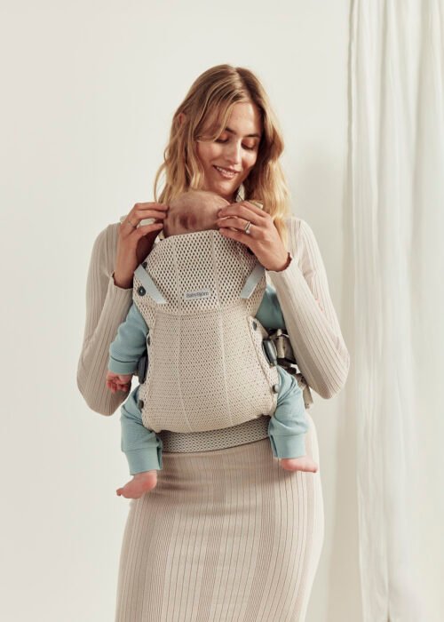 BabyBjörn Harmony 3D Mesh ķengursoma Cream