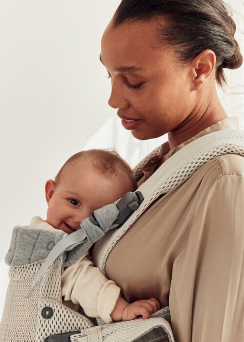 BabyBjörn Harmony 3D Mesh ķengursoma Cream