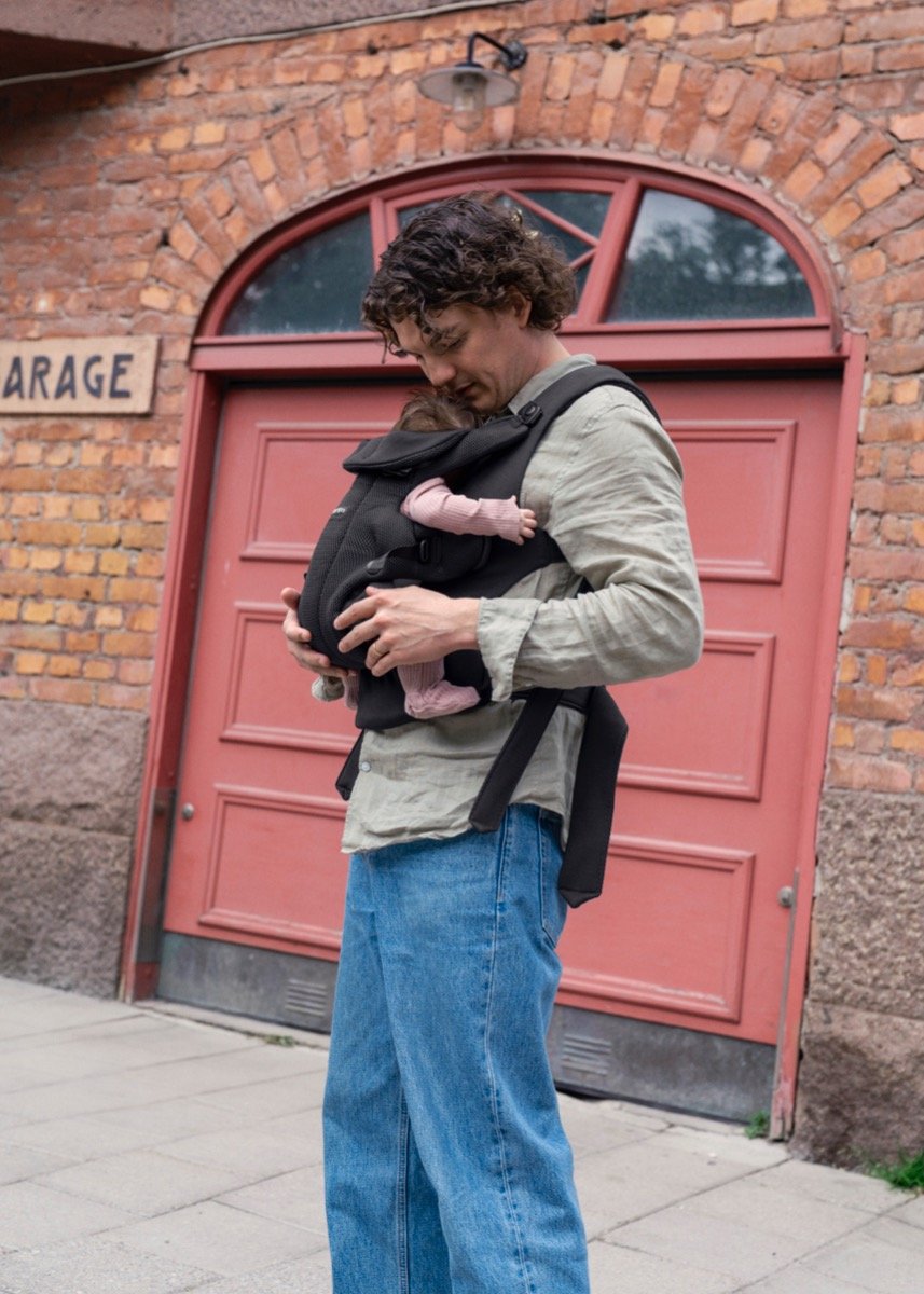 BabyBjörn Hold Mesh ķengursoma Black