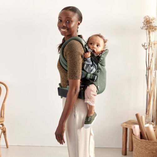 BabyBjörn Harmony 3D Mesh ķengursoma Dark Green 5