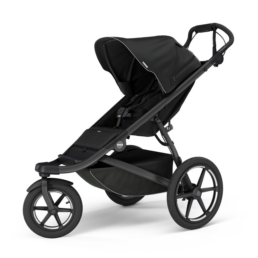 Thule Urban Glide 3 universālie ratiņi 2in1 Black on Black – 2