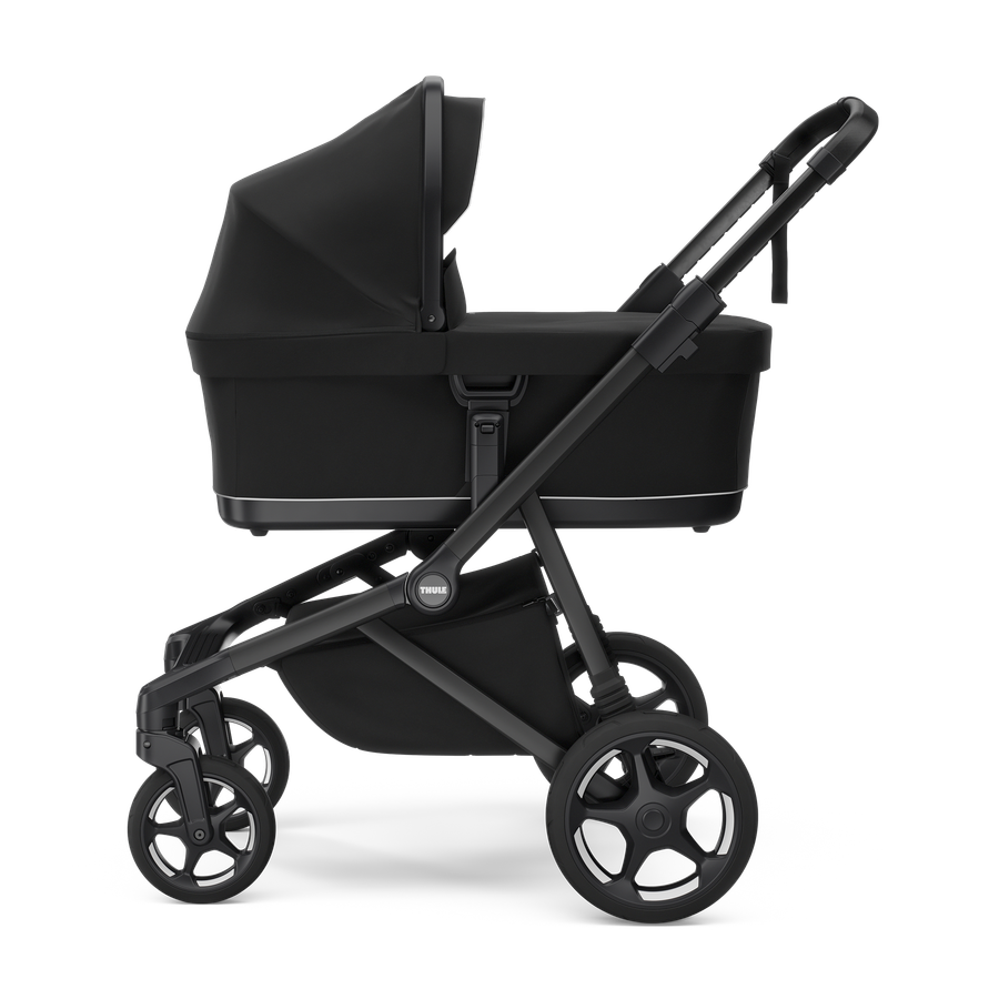 Thule Sleek 2 universālie ratiņi 2in1 Black on Black – 2