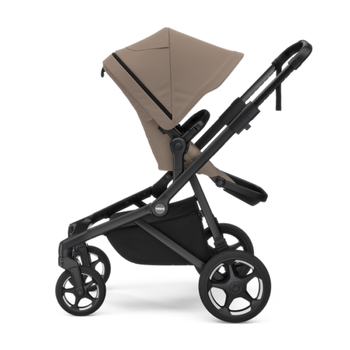 Thule Sleek 2 universālie ratiņi 2in1 Tinted Taupe on Black – 3