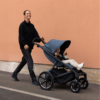 Thule Urban Glide 4-wheel universālie ratiņi 2in1 Tinted Taupe on Black – 5