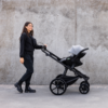 Thule Urban Glide 4-wheel universālie ratiņi 2in1 Tinted Taupe on Black – 6