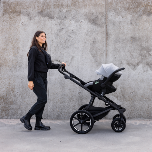 Thule Urban Glide 4-wheel universālie ratiņi 2in1 Tinted Taupe on Black – 6