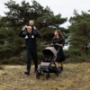 Thule Urban Glide 4-wheel universālie ratiņi 2in1 Tinted Taupe on Black
