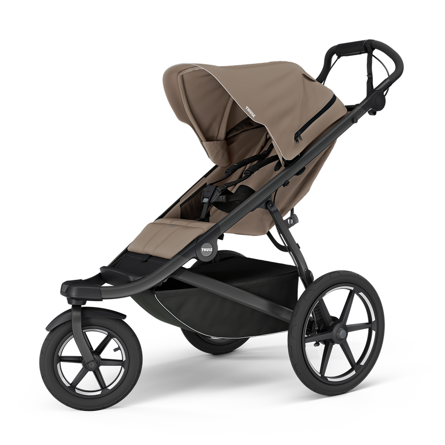 Thule Urban Glide 3 universālie ratiņi 2in1 Tinted Taupe on Black – 2