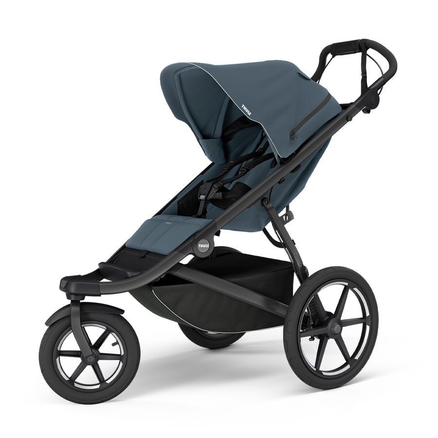 Thule Urban Glide 3 universālie ratiņi 2in1 Dark Slate on Black – 2