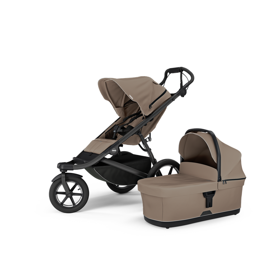 1744099.png Thule Urban Glide 3 universālie ratiņi 2in1 Tinted Taupe on Black