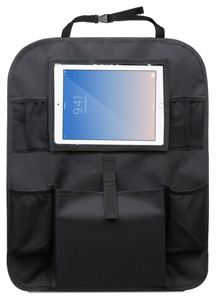 Petite&Mars Tablet organizators un atzveltnes aizsargs ar planšetes kabatu – 2