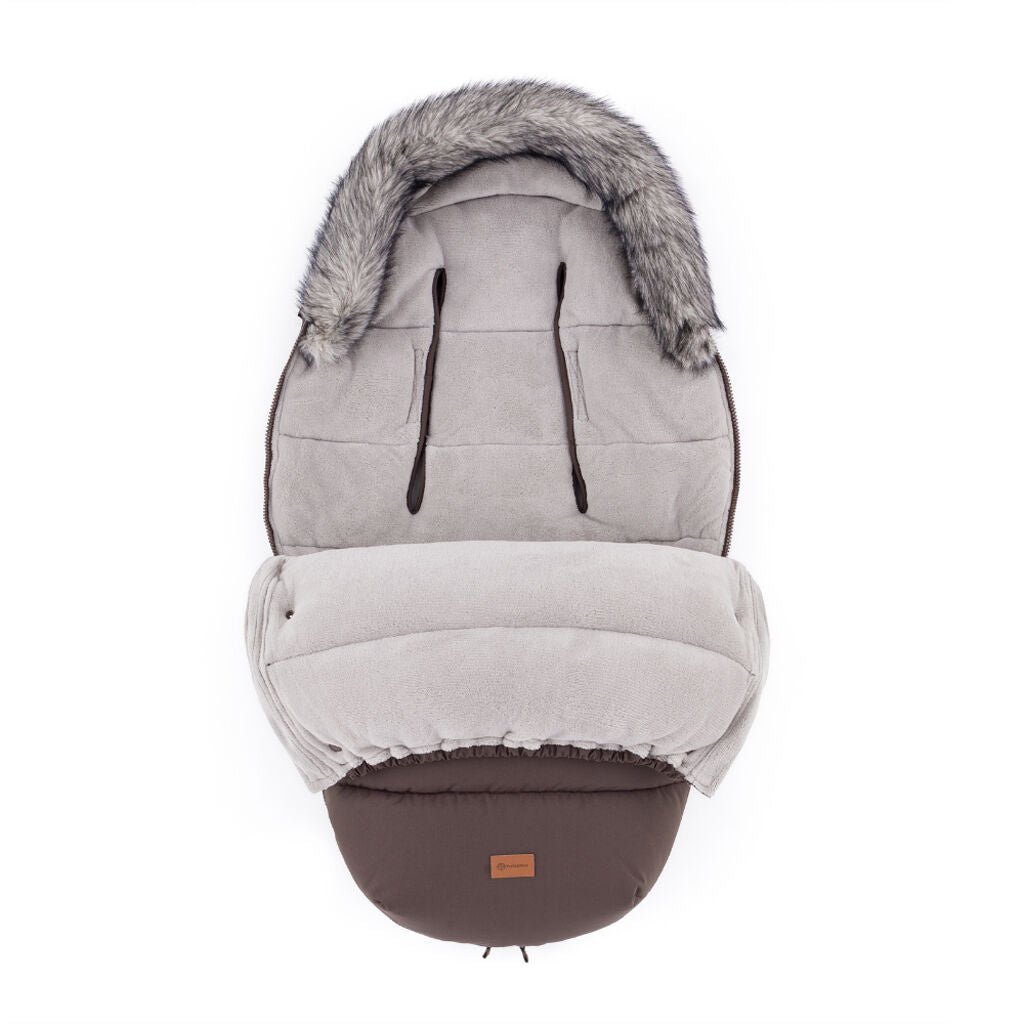 Petite&Mars Comfy 4in1 ziemas guļammaiss ratiem – Rich Brown – 2