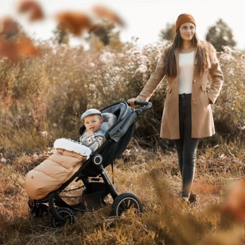 Petite&Mars Comfy 4in1 ziemas guļammaiss ratiem – Rich Brown – 6