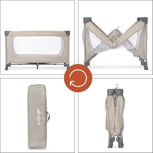 Hauck Dream'n Play kelošanas gultiņa, Beige