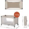 Hauck Dream'n Play kelošanas gultiņa, Beige