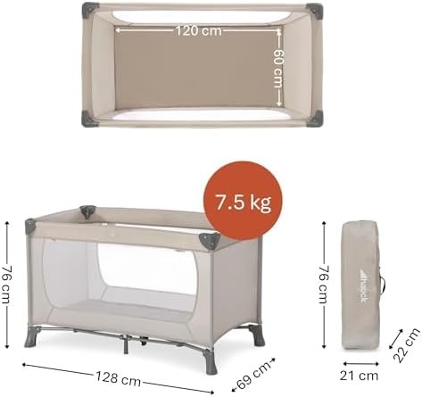 Hauck Dream'n Play kelošanas gultiņa, Beige