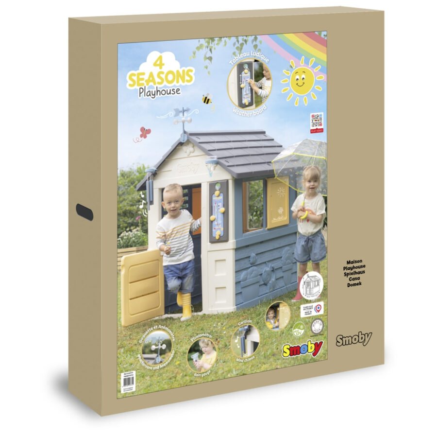 Smoby āra rotaļu mājiņa 4 Seasons – foto 3