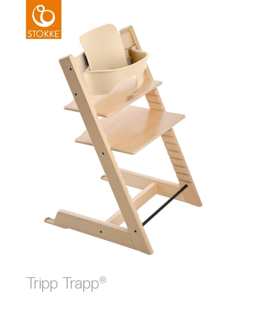 Stokke Tripp Trapp barošanas krēsls – Natural – foto 3