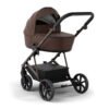 Tutis Enzo universālie ratiņi 3in1 Chocolate (548) + Beno i-Size Black + adapteri