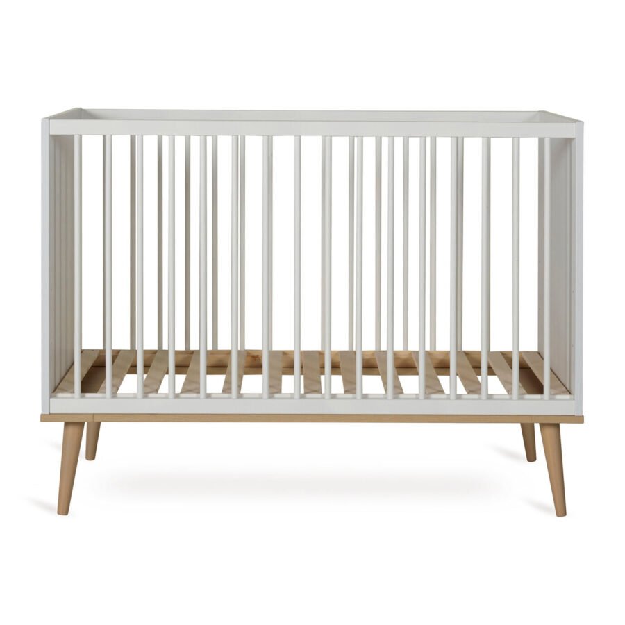 Quax bērna gultiņa Flow 120x60cm (White)