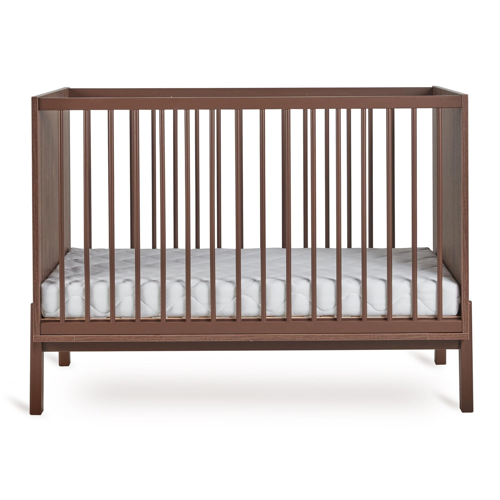 Quax bērna gultiņa Ashi 120x60cm (Chestnut) – foto 2