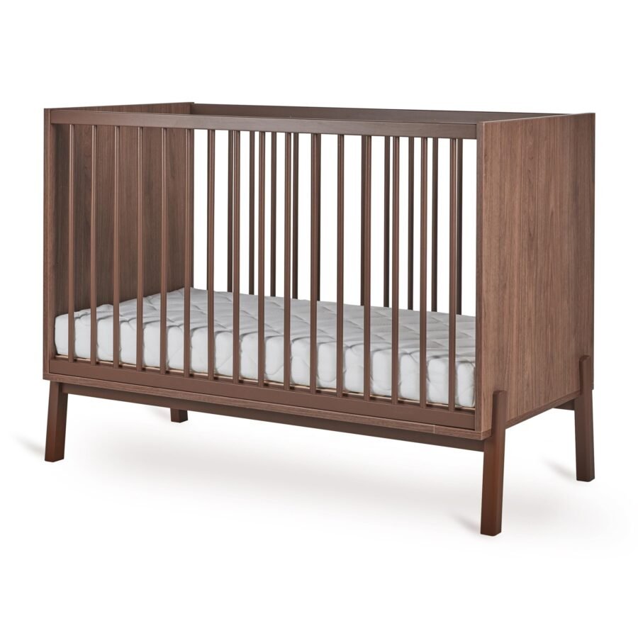 Quax bērna gultiņa Ashi 120x60cm (Chestnut) – foto 4