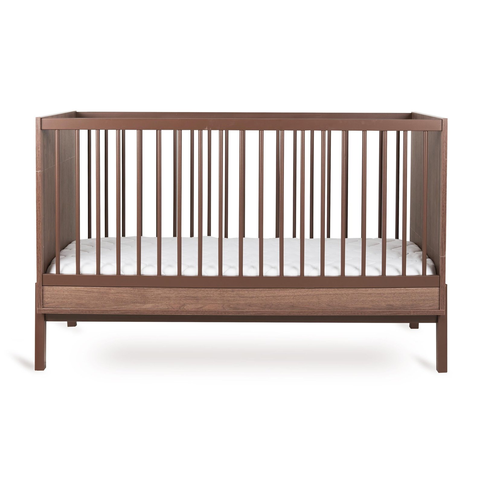 Quax bērna gultiņa Ashi 140x70cm (Chestnut) – foto 2