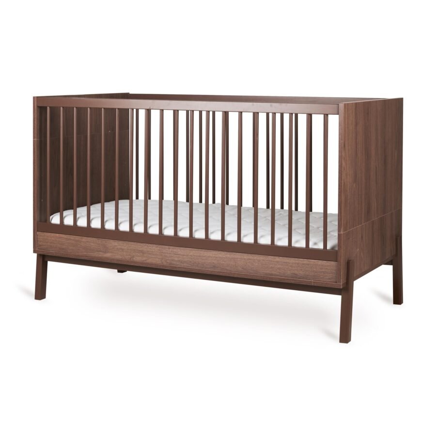 Quax bērna gultiņa Ashi 140x70cm (Chestnut) – foto 4