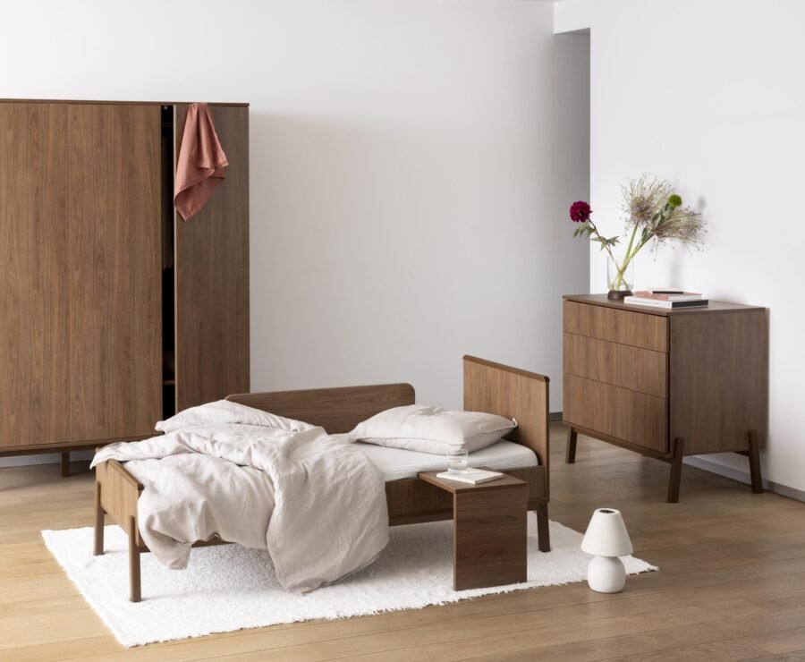 Quax Ashi Junior Kit 170x70cm – gultas pagarinājums (Chestnut) – foto 8