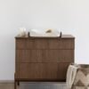 Quax komodes pārtinamā galda virsma Ashi (Chestnut) – foto 6